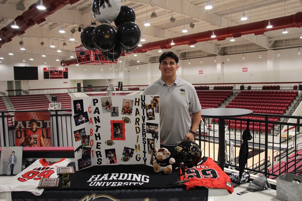 Jose Lopez at Football Signing Day